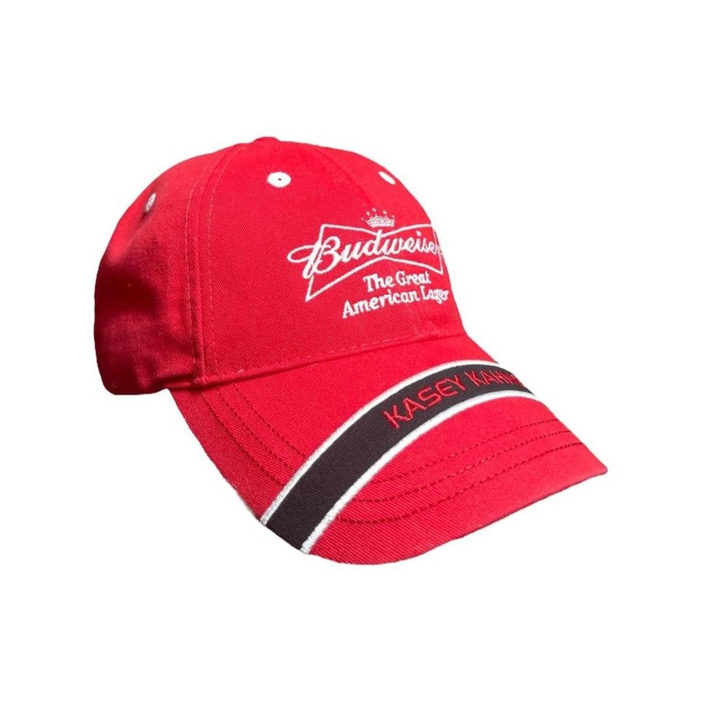 Vintage Budweiser Kasey Kahne 9 Red NASCAR Winners Circle Hat/Cap